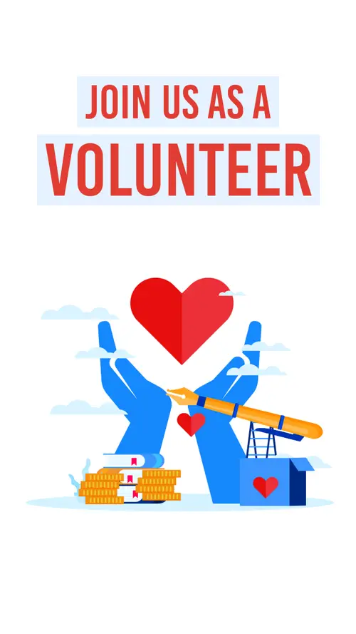 Join as Volunteer